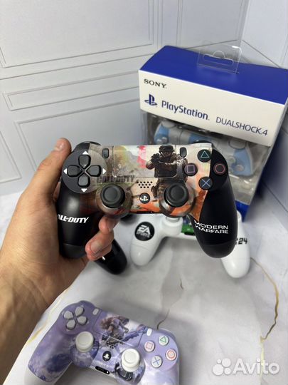 Новый геймпад sony DualShock PS4 V2 с принтом