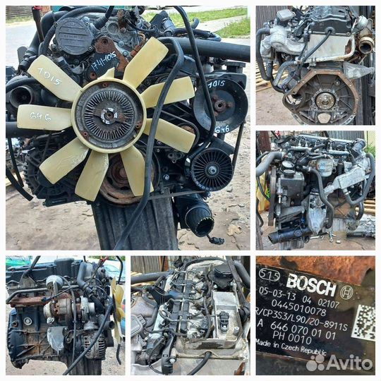 Двигатель в сборе OM646.982 Mercedes-Benz