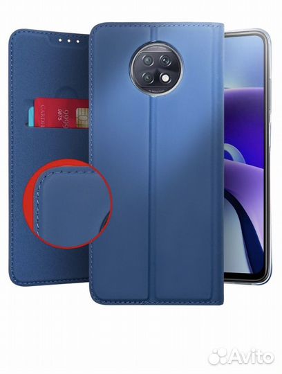 Чехол-книжка для телефона Xiaomi Redmi Note 9T