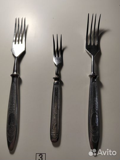 Вилки нержавейка СССР редкие