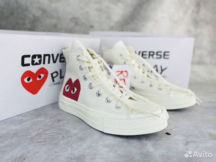 Кроссовки Converse comme des garcons bone