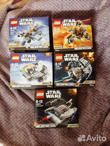 Лего новое 75073, 75125, 75126, 75128 и 75129