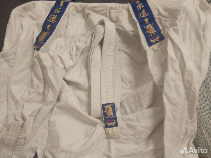 Кимоно для дзюдо matsuru ippon 25/155см
