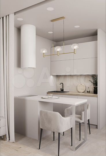 Апартаменты-студия, 25,2 м², 15/17 эт.
