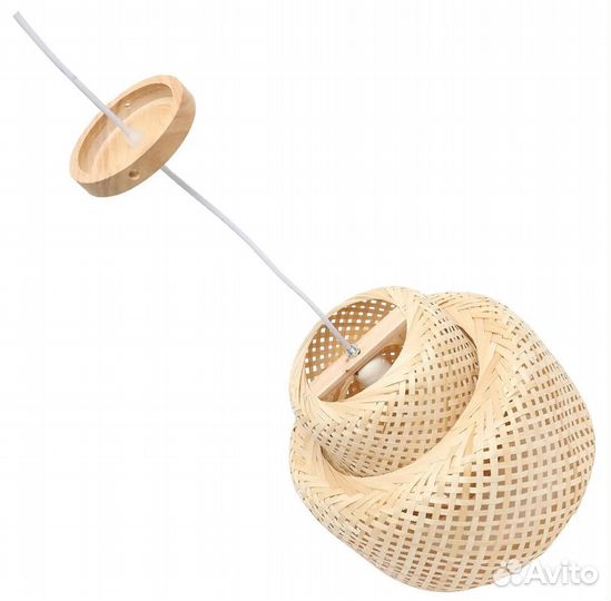 Абажур из бамбука