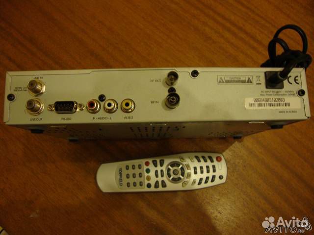 Ресивер Topfield TF600F, Пульт General Satellite