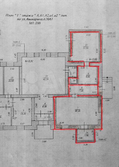 Торговая площадь, 55 м²