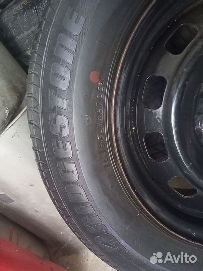 Колесо 185/70R14 5*100 6.0 Bridgestone B391