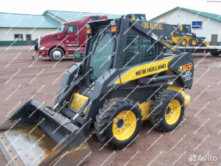 Стекло для мини-погрузчика New Holland L170/LS170