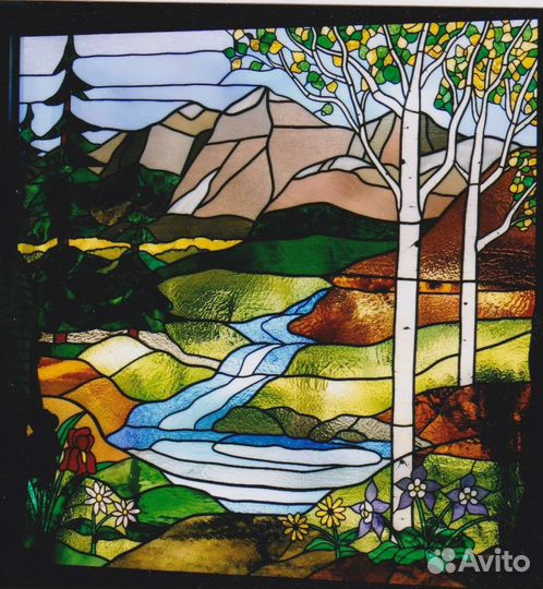 Витражные мягкие окна