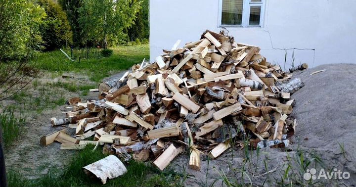Дрова Березовые в наличии в Выборге