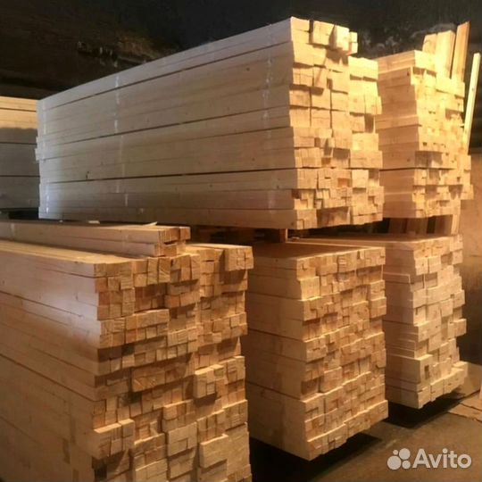 Брусок обрезной 40х50, 3м сорт 1 экспортный