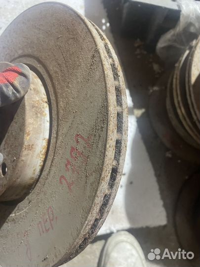 Диск тормозной передний honda accord