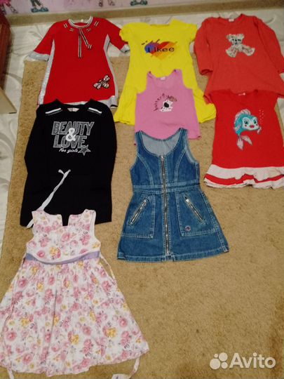 Вещи пакетом на девочку