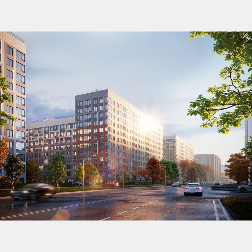 3-к. квартира, 84,8 м², 3/12 эт.