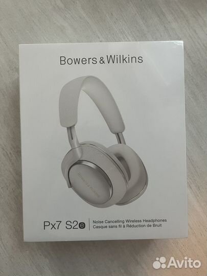 Наушники bowers & wilkins px7 s2e белые