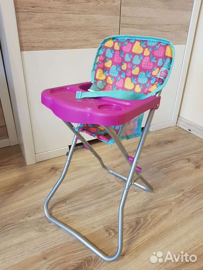Кукольный стульчик для кормления