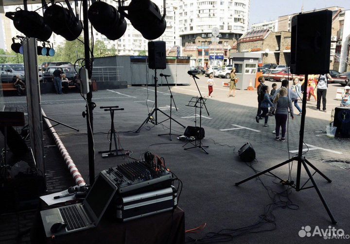 Прокат свет- звукового оборудования