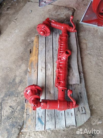 Передний мост мтз 80.Ось передняя 80-3000030