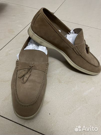 Лоферы мокасины zara