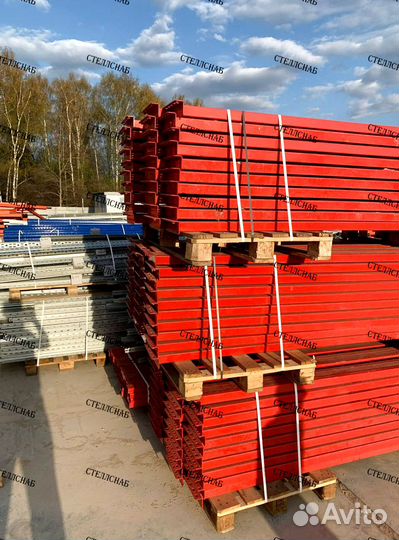 Стеллажи складские паллетные Авето б/у лот 1638