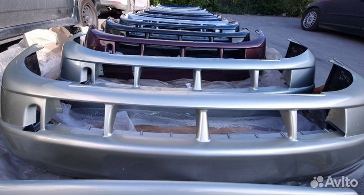 Бампера ваз 2110-11-12 в цвет