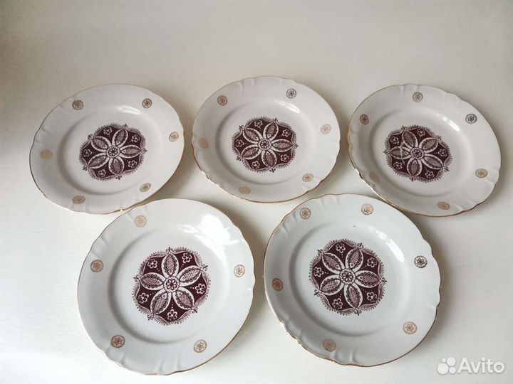 Тарелки СССР Барановский фарфоровый завод