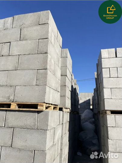 Цельные блоки полистиролбетона D300-D600