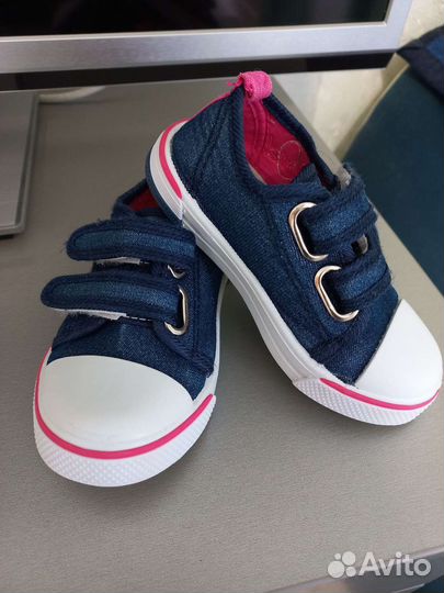 Кеды косовки для девочки 15