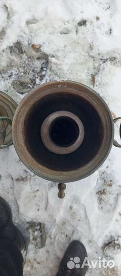 Самовар угольный старинный