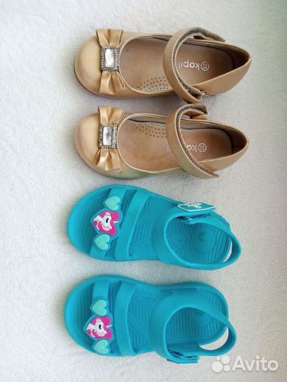 Сандали и туфли для девочки 25 размер