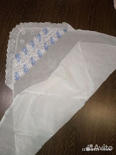 Уголок пеленка конверт на выписку