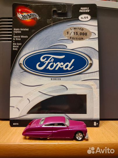 Hot Wheels Purple Passion Limited Edition Ford 4/4