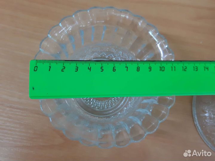 Сахарница стекло СССР