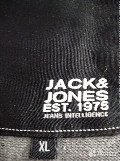 Джемпер Jack & Jones хлопковы мужскойй