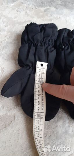 Варежки зимние детские на 2-3года