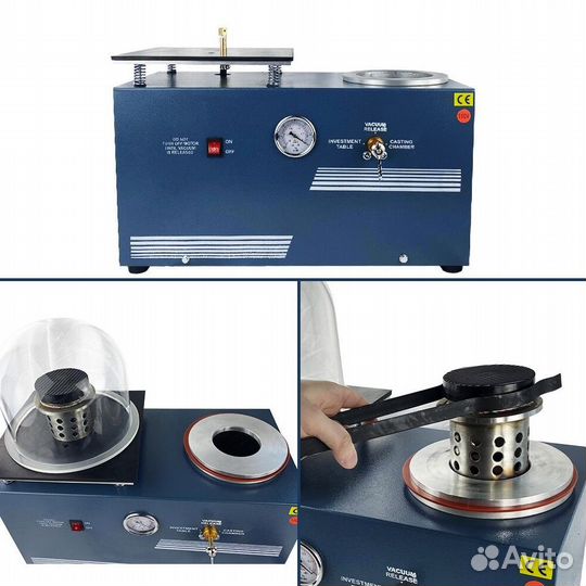 Литьевая вакуумная машина Kaya Cast