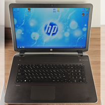 Большой HP 17,3", Core i3.SSD 500 Гб. Хорошее Сост