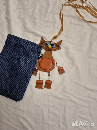 Витражные подвески из стекла