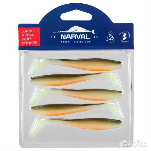 Силиконовая приманка Narval Choppy Tail 10cm #049