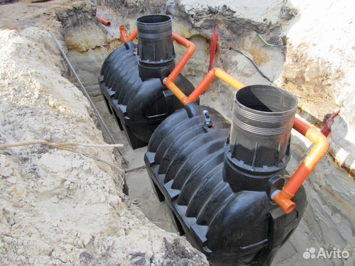 Септик эко Оранж 5 пластиковый