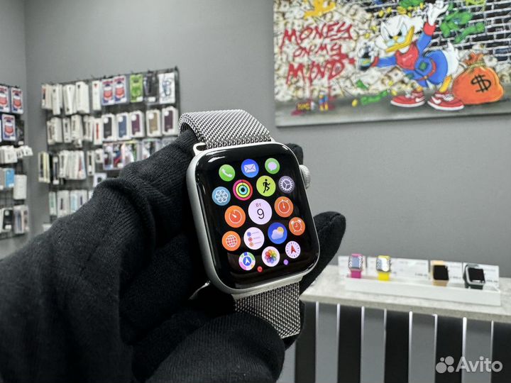 Часы Apple Watch Se 40mm (акб 97) Оригинал Silver