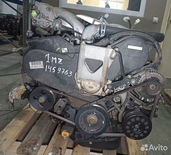 Двс с кпп, Toyota 1MZ-FE - AT 4WD Estima VVT-i кос