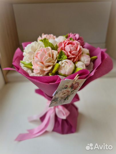 Букеты из зефира Премиум