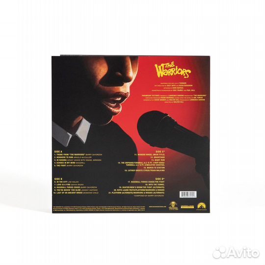 The Warriors OST 2xLP винил музыка фильма