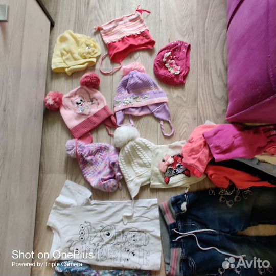 Пакет одежды для девочки 92-110