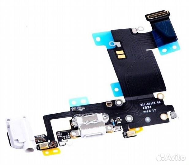 Шлейф iPhone 6S Plus + разъем зарядки + разъем гар