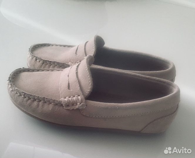 Мокасины Zara для девочки 27-28 размер