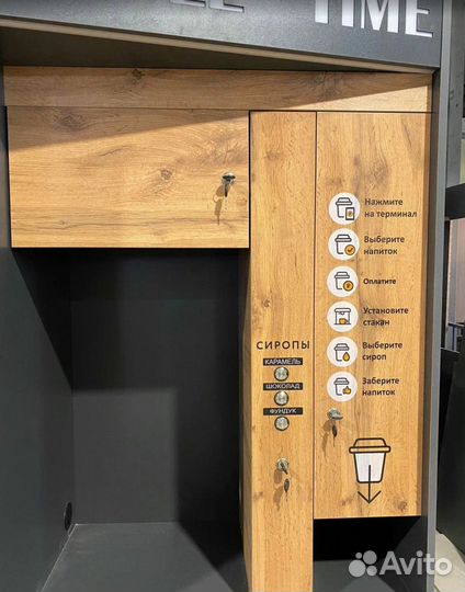 Кофейня самообслуживания. Рассрочка/Карта