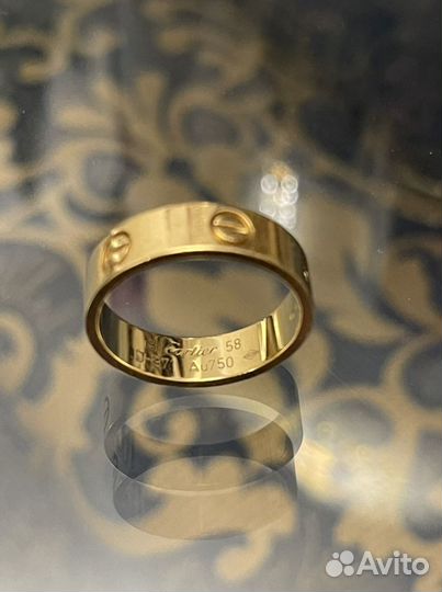 Cartier кольцо оригинал Love